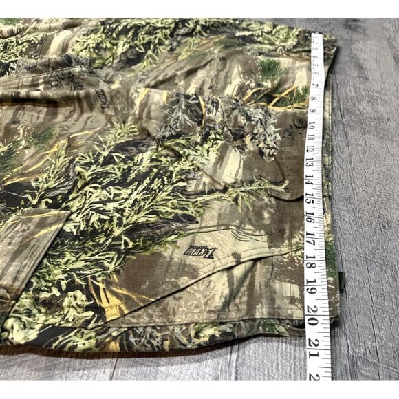 Vintage‎ Camo Combat Trousers Pants Mens XL Cargo Green Advantage Max-1 USA - Picture 5 of 11